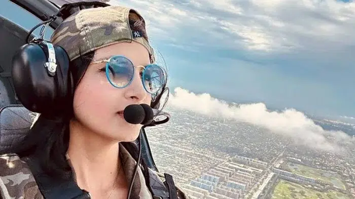 Joven Piloto nacida en Las Segovias ofrece tours aéreos en Estados Unidos