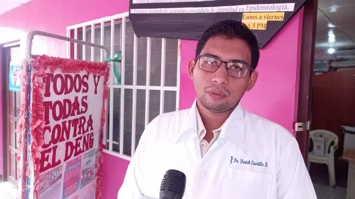 Doctor Erick Castillo Rosales, director de Epidemiología del Minsa-Juigalpa