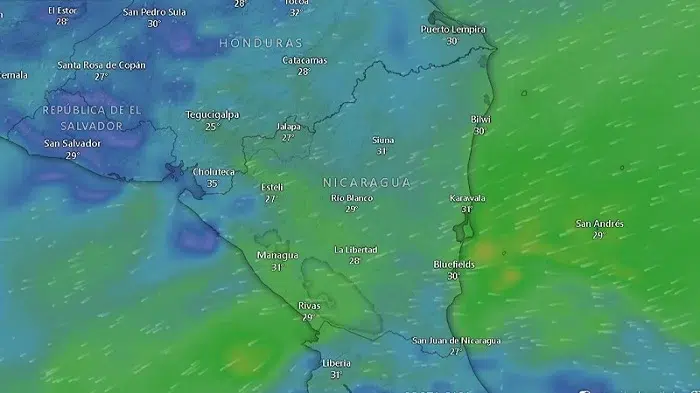 Ondas tropicales traerán más lluvias en territorio nicaragüense. Julio 2024