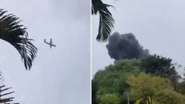 Avión con 62 personas a bordo se estrella en Brasil