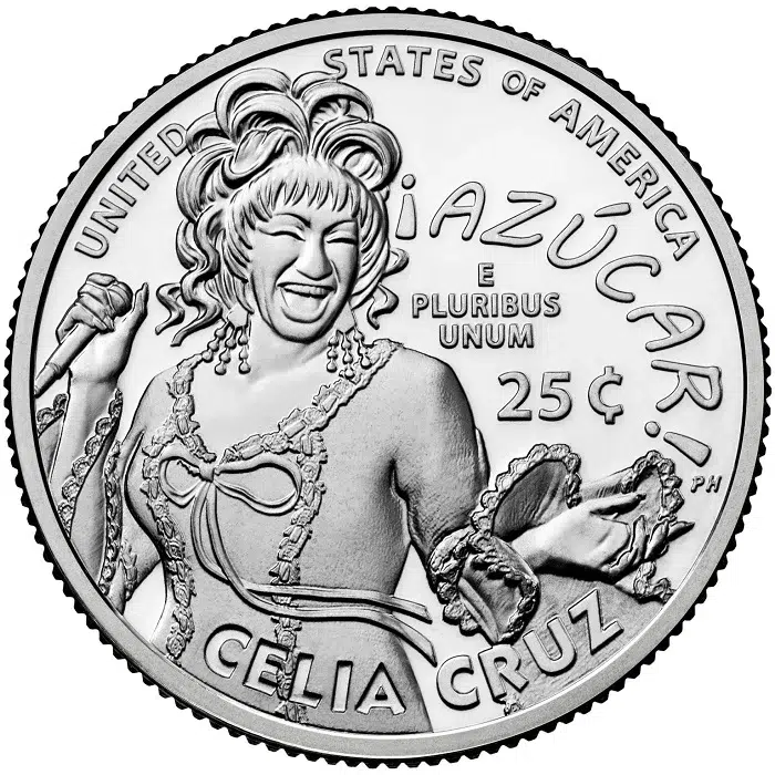 Circula moneda de edición limitada con la imagen de Celia Cruz en Estados Unidos