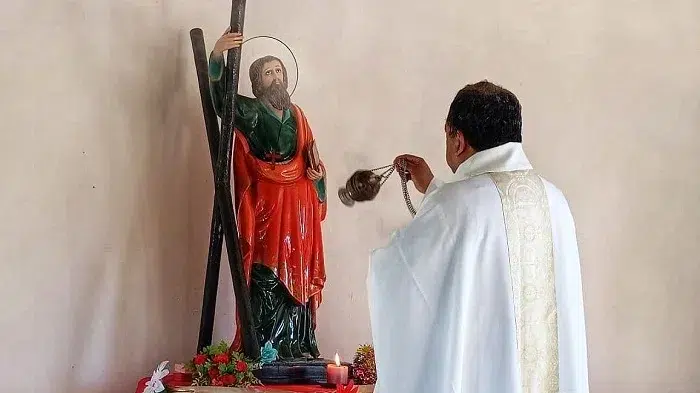 Parroquia San Andrés Apóstol lista para su fiesta patronal