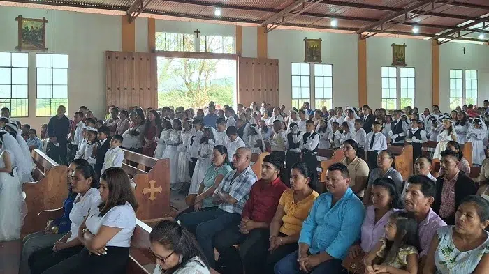 Primera Comunión celebrada en Boaco Viejo y Camoapa
