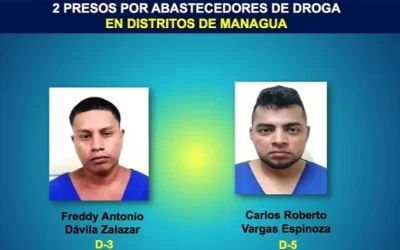 Policía desmantela red de drogas en bares de Managua