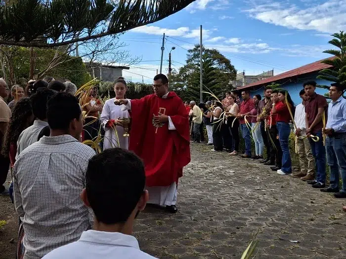 Inician actividades religiosas de Semana Santa en Camoapa