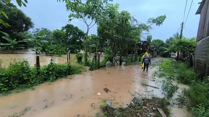 Onda tropical número 5 provoca inundaciones en regiones del Caribe de Nicaragua