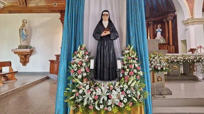 Camoapa honra la vida de la beata nicaragüense Sor María Romero Meneses