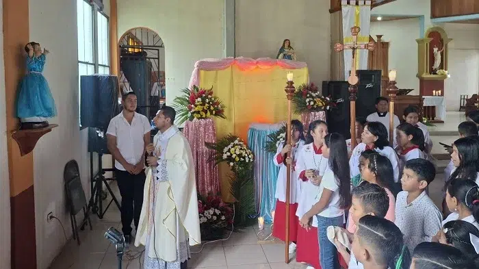 Inician las fiestas del Divino Niño en parroquias de Camoapa y Boaco Viejo
