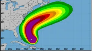 Huracán Erin amenaza al Caribe y la costa este de EE.UU