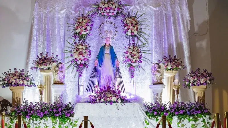 Inicia la novena de la Medalla Milagrosa en Camoapa