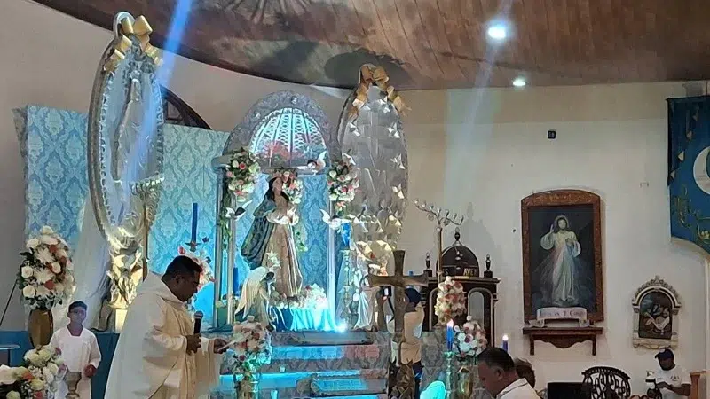 Inicia celebración de la Inmaculada Concepción en Camoapa