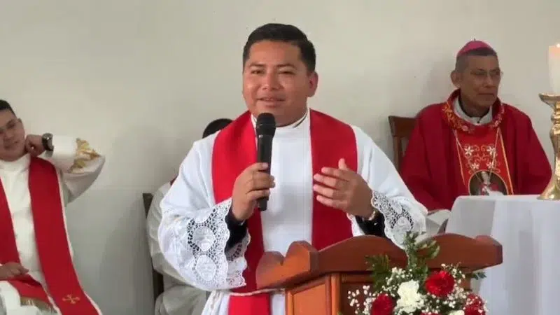 Presbítero Félix Antonio Barrios Rodríguez, nuevo párroco de la parroquia Santa Inés