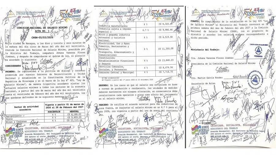 Reajuste del salario minimo 2026