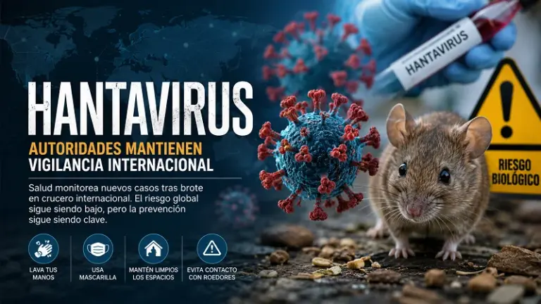 Hantavirus mantiene vigilancia sanitaria internacional tras nuevos casos confirmados