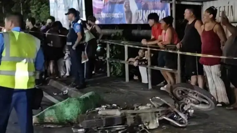 Motociclista muere en choque en Carretera Norte de Managua