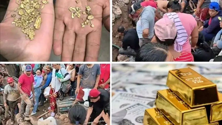 Policía desaloja a buscadores de oro en Santa Rosa del Peñón
